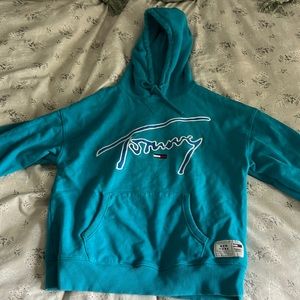 Women’s Small Blue Original Tommy Jeans Hoodie
